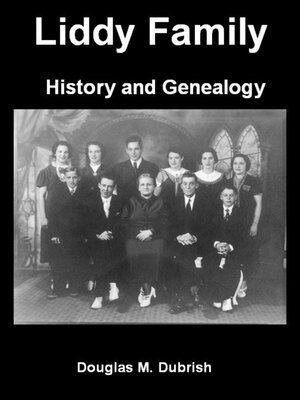 cover image of Liddy Family History and Genealogy